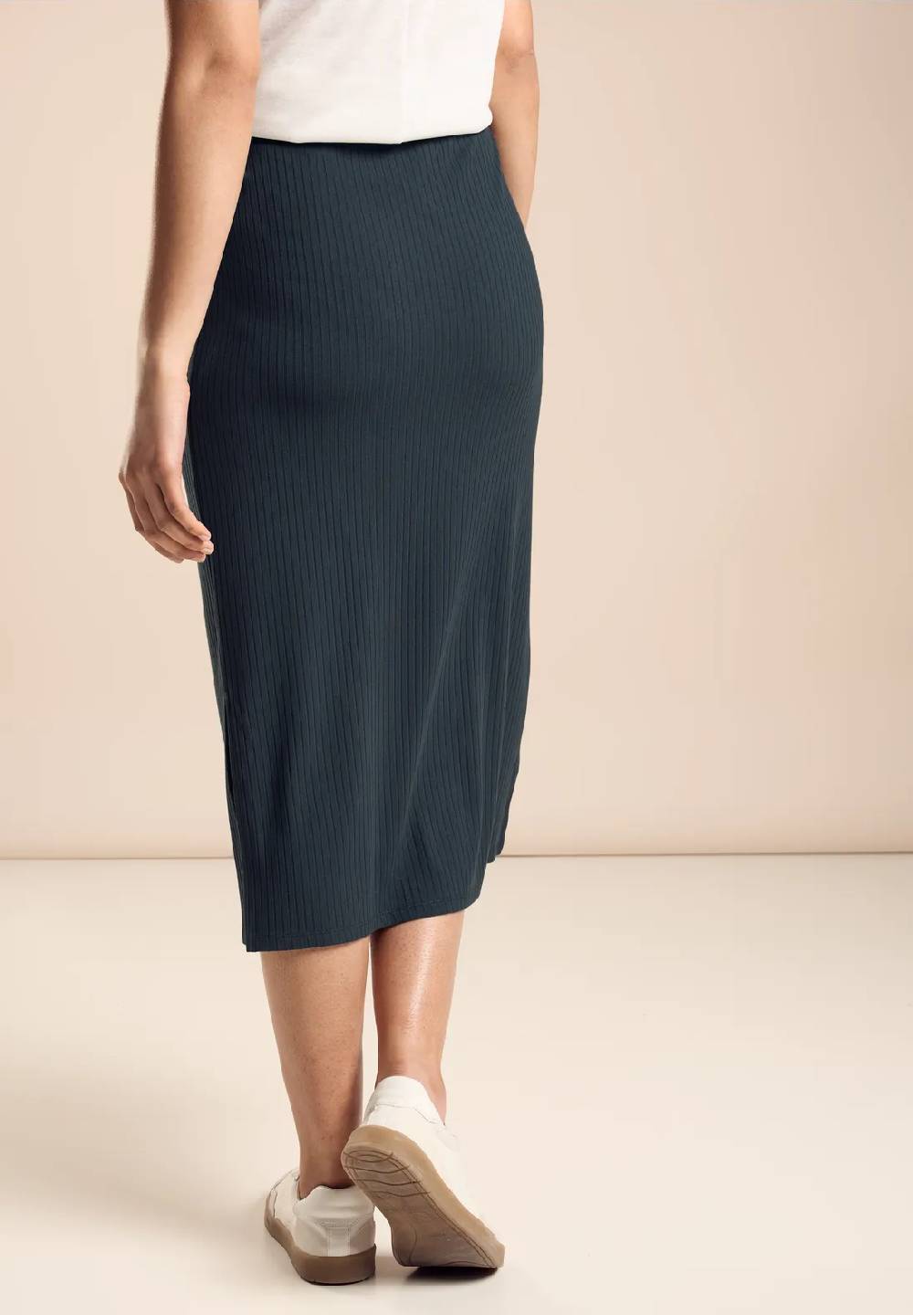 Street One Gerippter Midirock - Style PEPICA