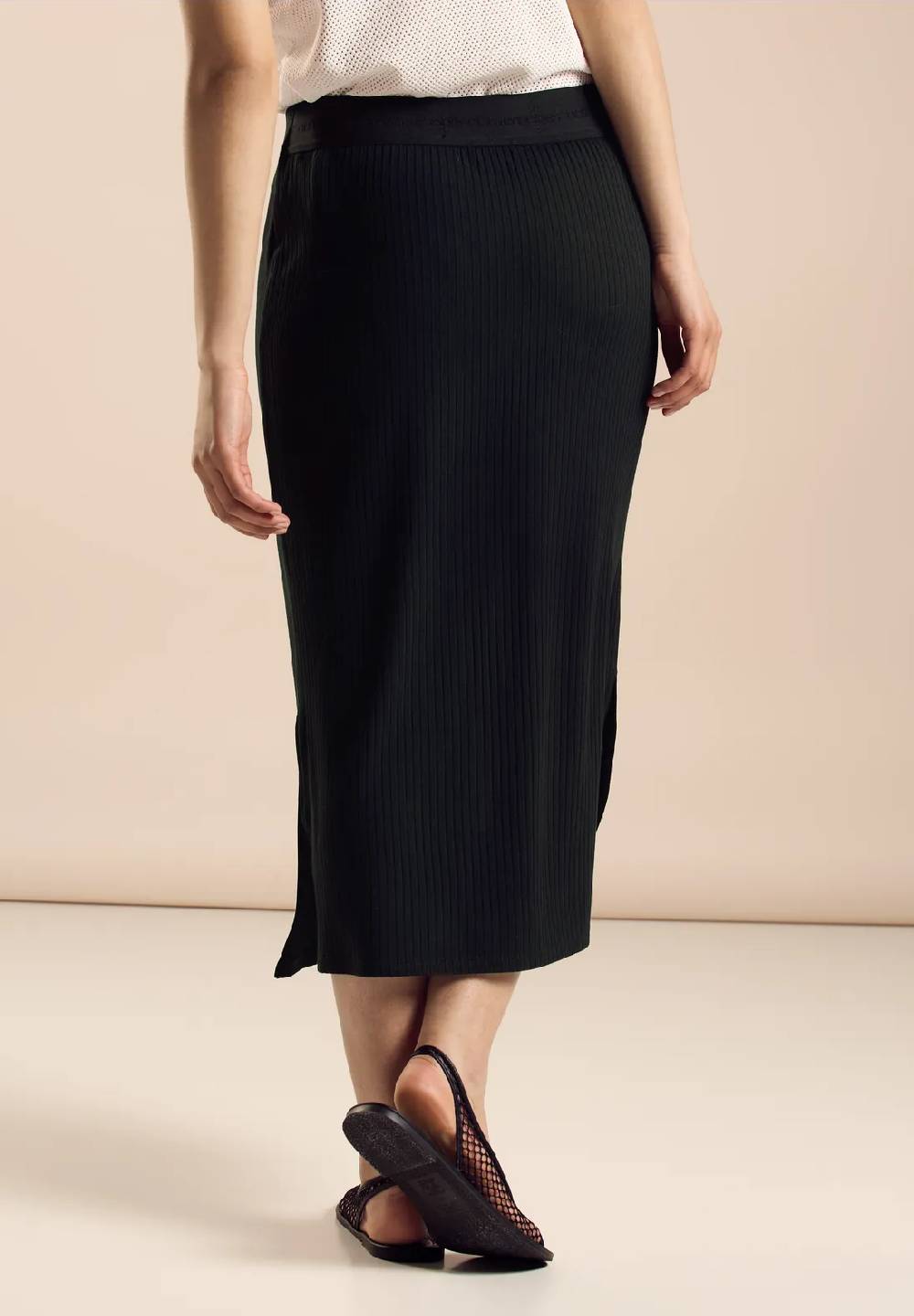 Street One Gerippter Midirock - Style PEPICA