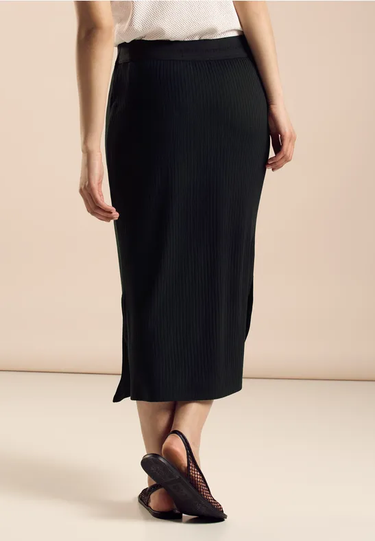 Street One Gerippter Midirock - Style PEPICA