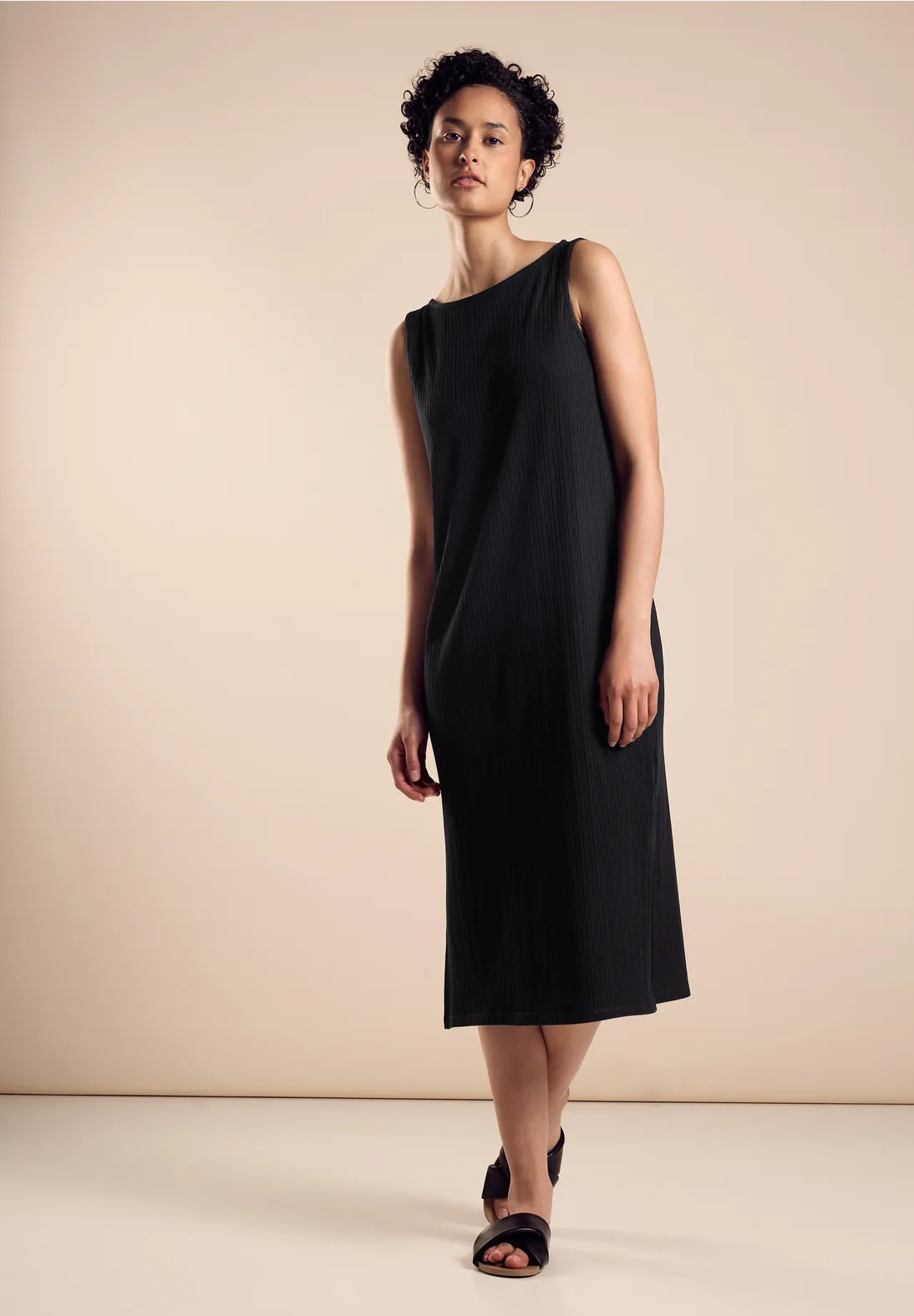 Street One Geripptes Sommerkleid