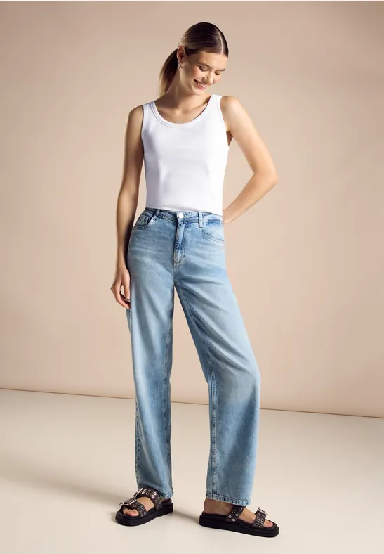 Street One Geripptes Top