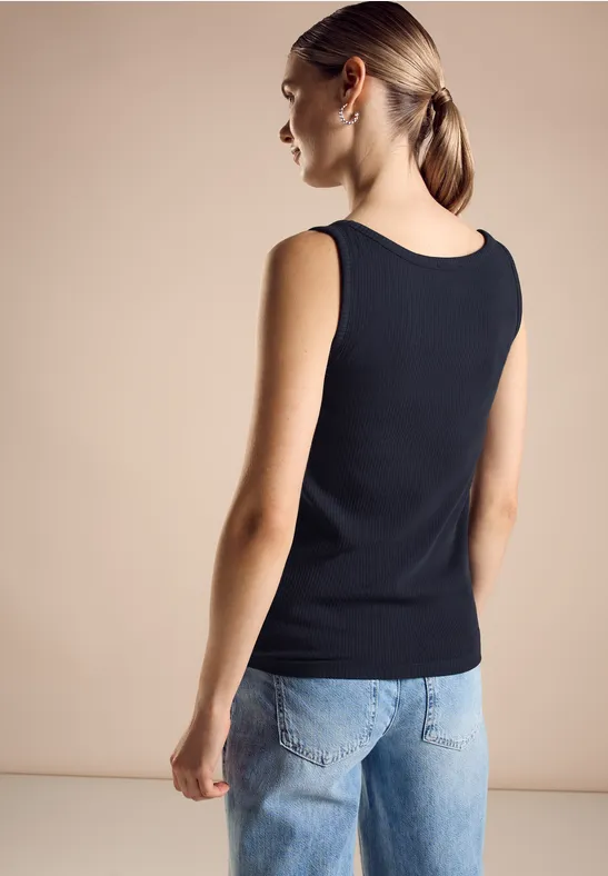 Street One Geripptes Top