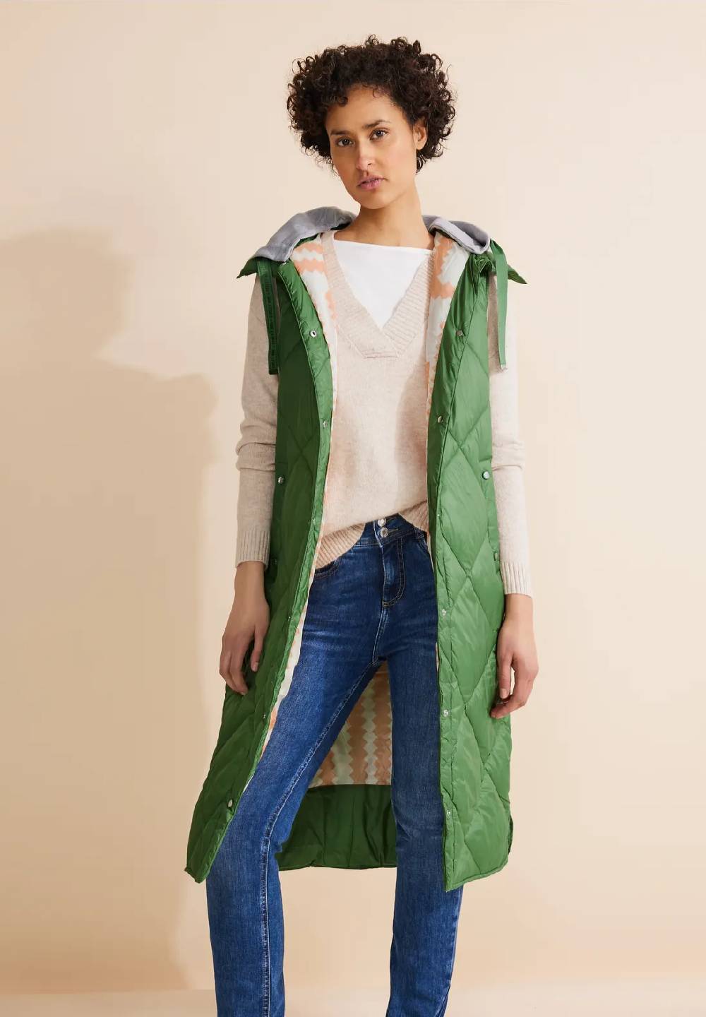 Street One Gesteppte Long Weste