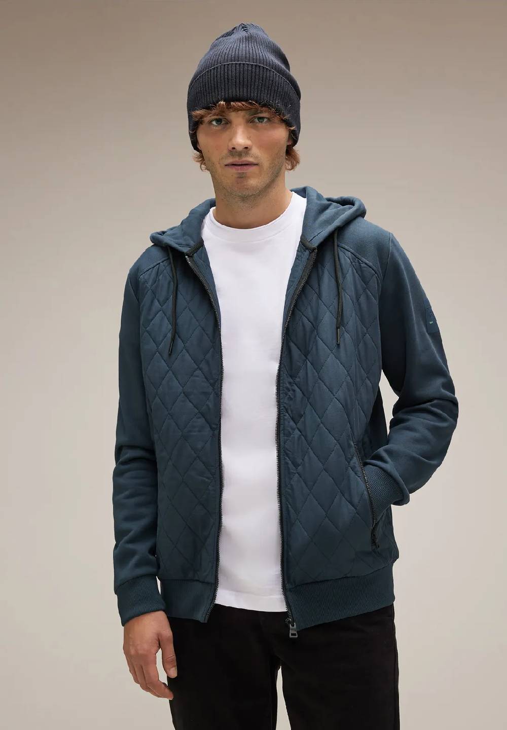 Street One Gesteppte Sweatshirtjacke