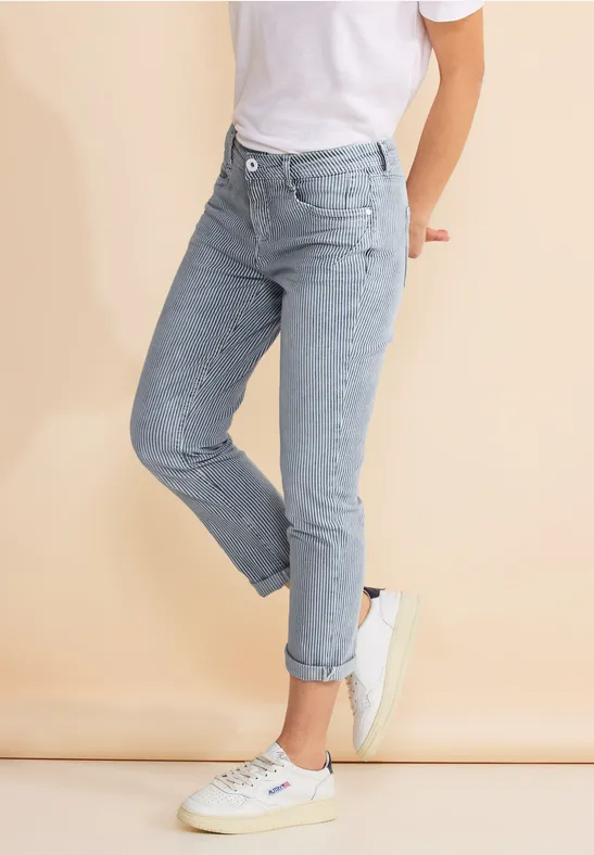 Street One Gestreifte 7/8 Jeans - Style JANE
