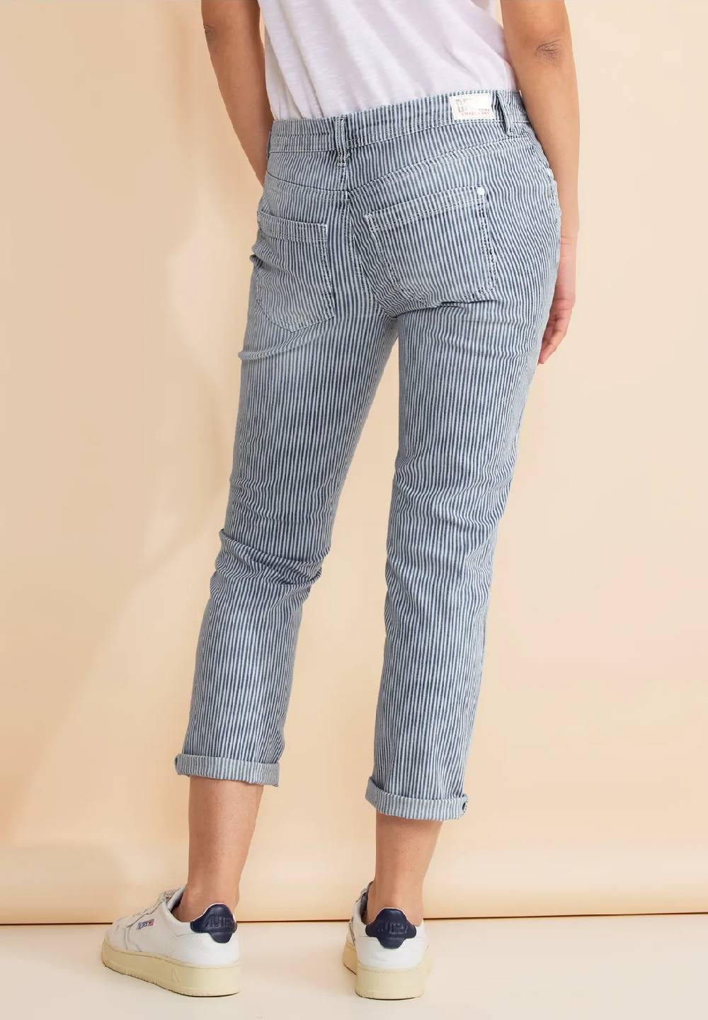 Street One Gestreifte 7/8 Jeans - Style JANE