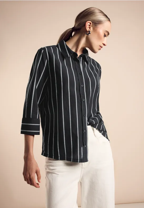 Street One Gestreifte Hemdbluse