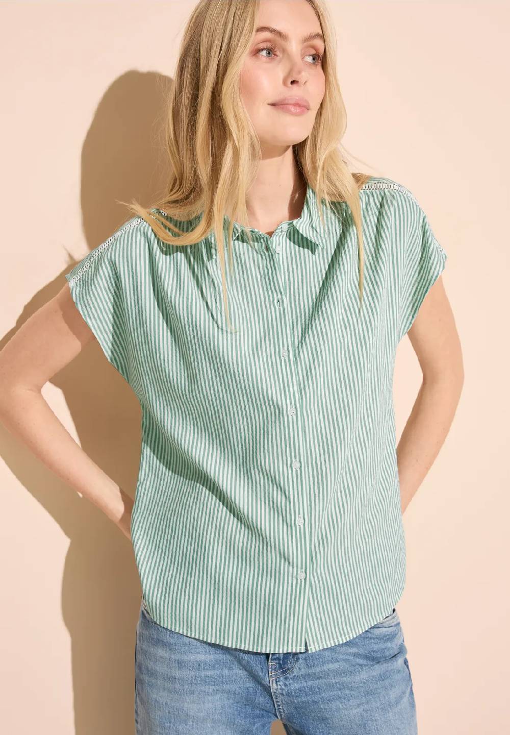 Street One Gestreifte Sommer Bluse