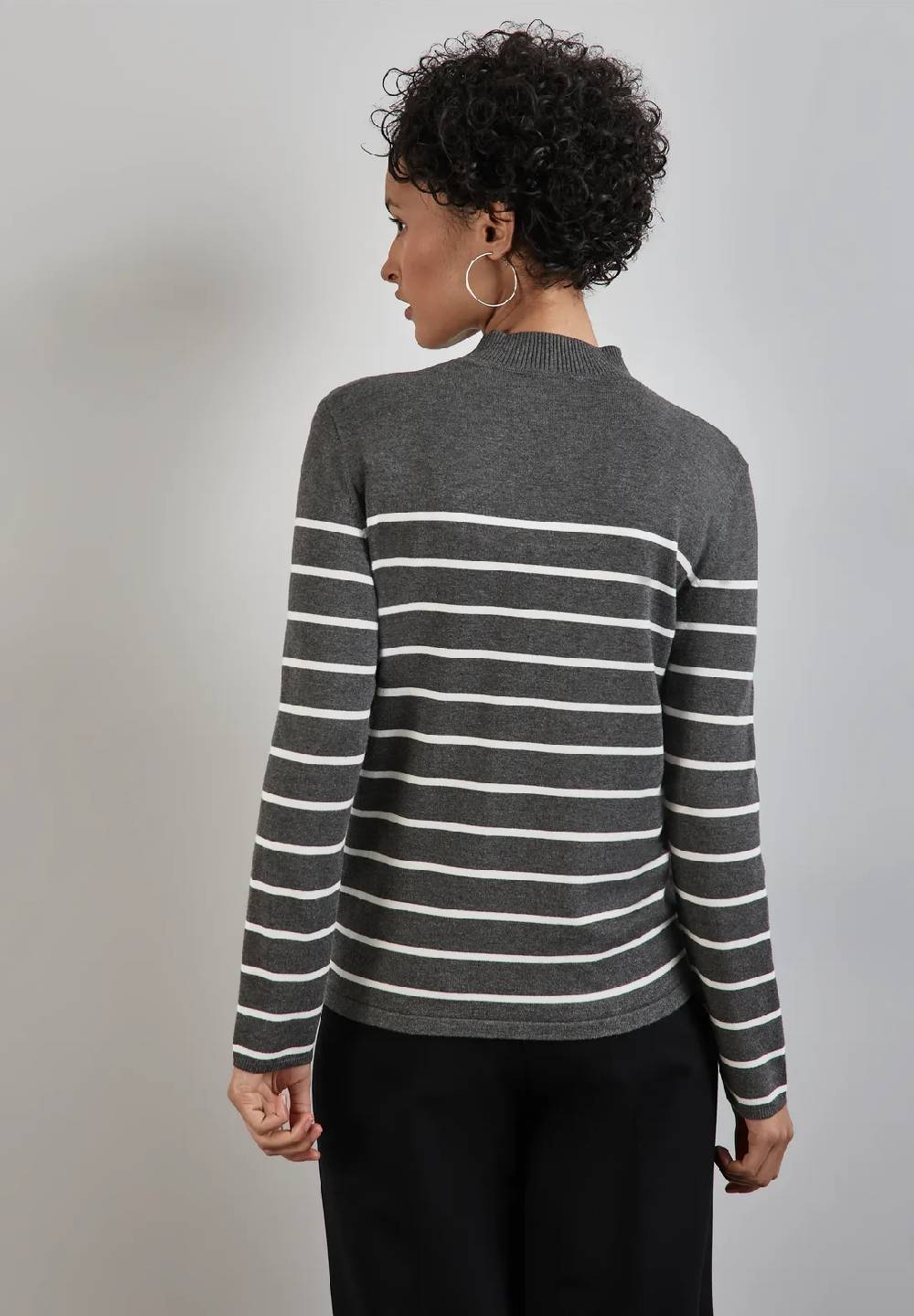 Street One Gestreifter Basic Pullover