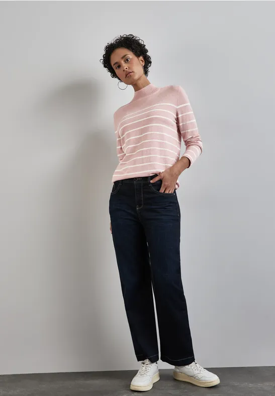 Street One Gestreifter Basic Pullover