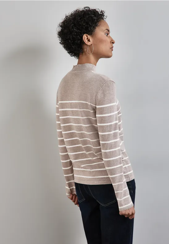 Street One Gestreifter Basic Pullover
