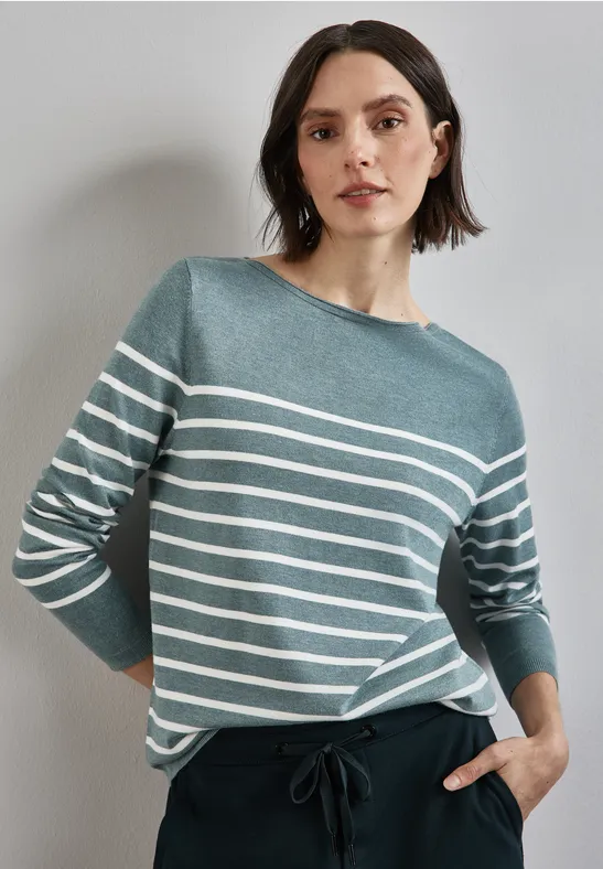 Street One Gestreifter Pullover