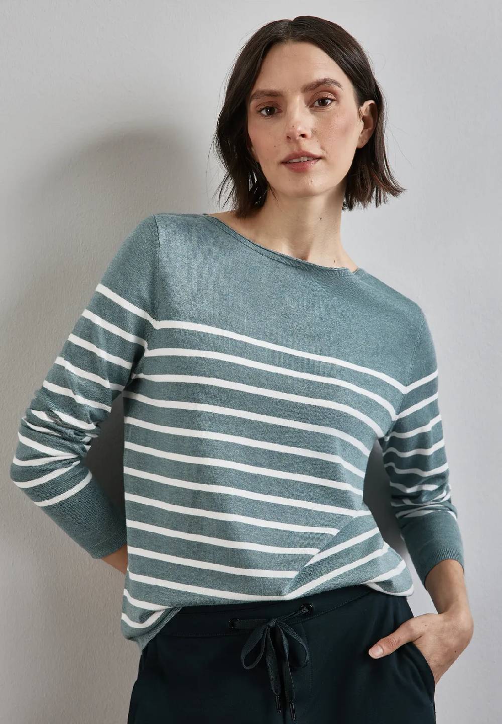 Street One Gestreifter Pullover