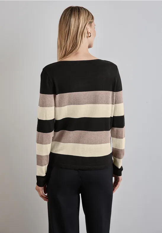 Street One Gestreifter Pullover