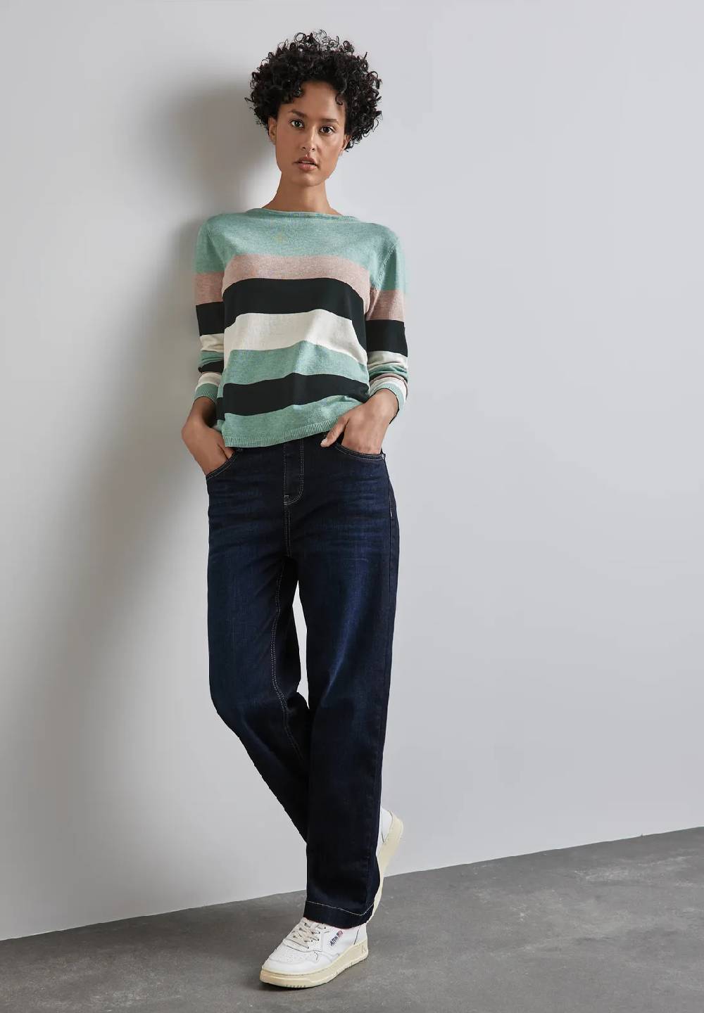 Street One Gestreifter Pullover