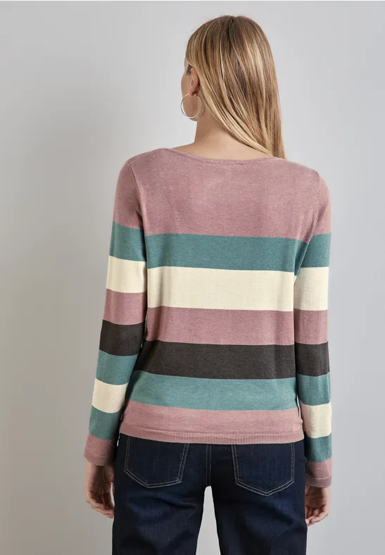 Street One Gestreifter Pullover