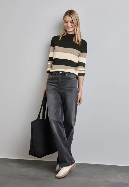 Street One Gestreifter Pullover