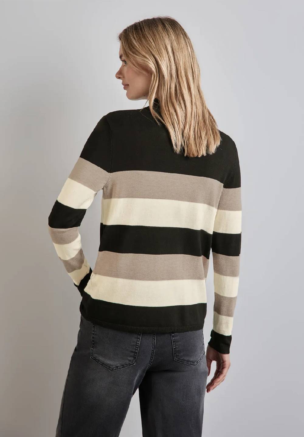 Street One Gestreifter Pullover