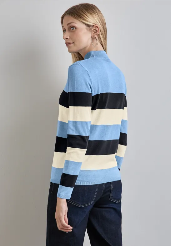 Street One Gestreifter Pullover