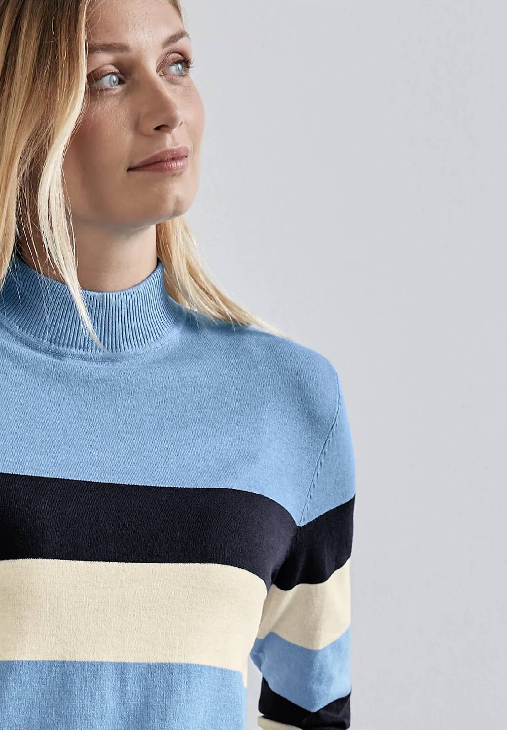 Street One Gestreifter Pullover