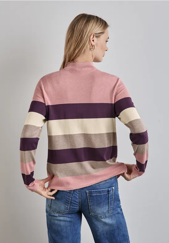Street One Gestreifter Pullover