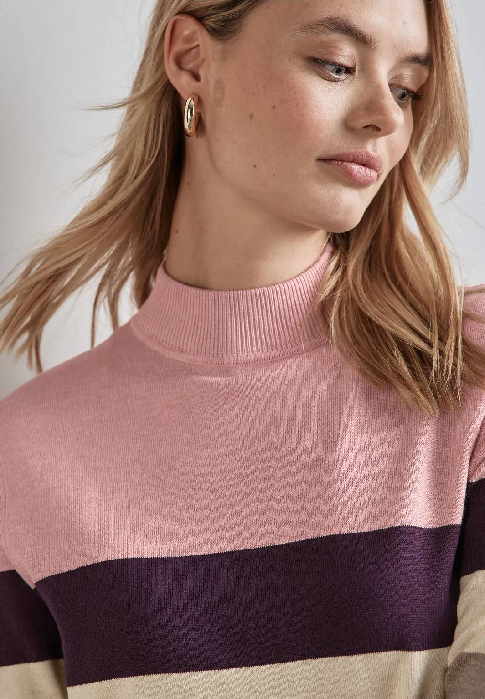 Street One Gestreifter Pullover