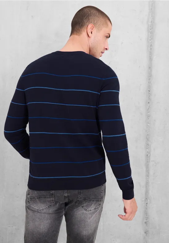 Street One Gestreifter Strickpullover