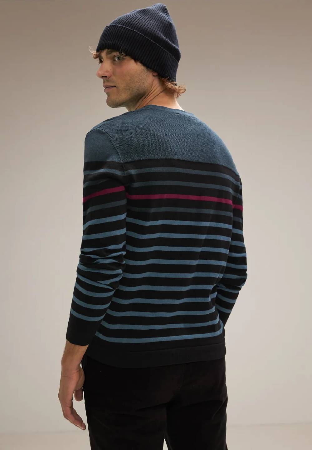 Street One Gestreifter Strickpullover