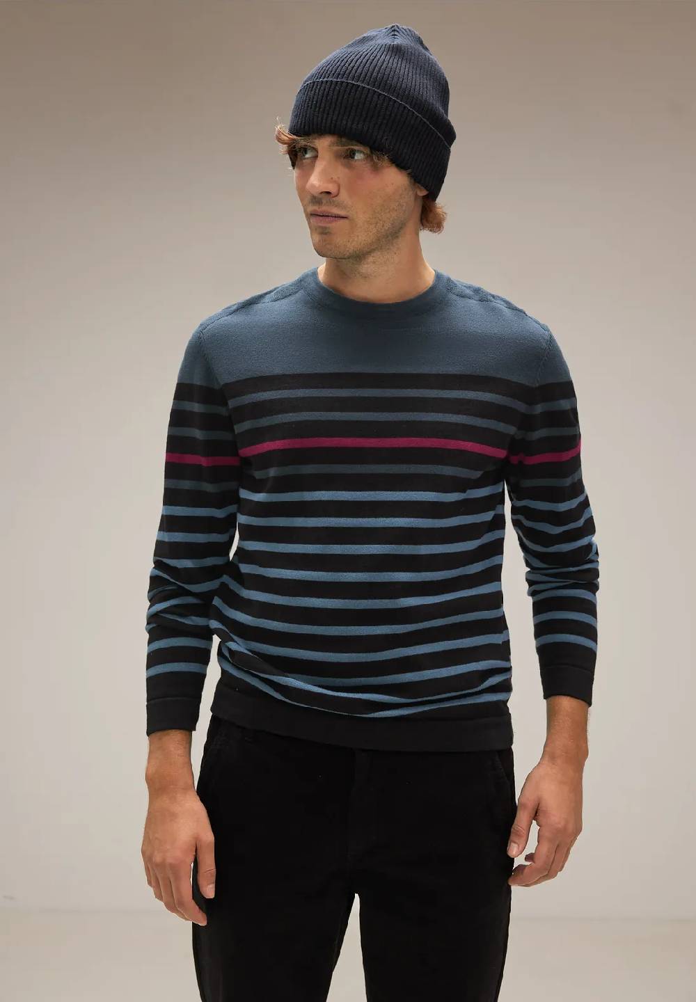 Street One Gestreifter Strickpullover