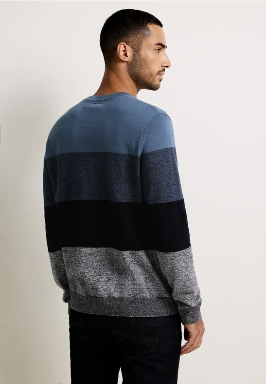 Street One Gestreifter Strickpullover