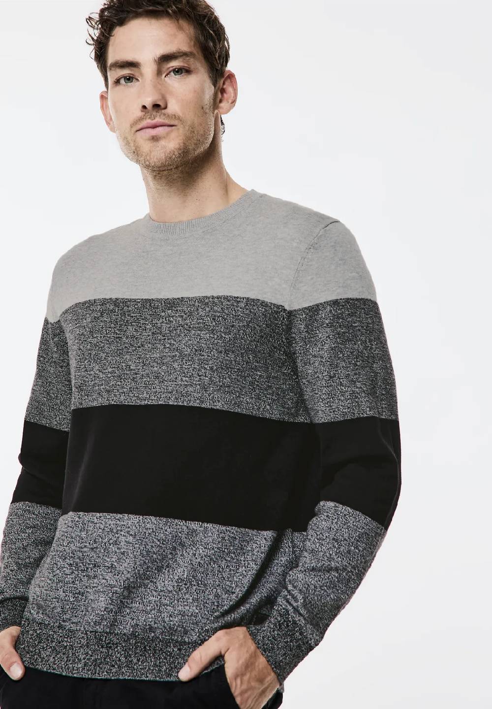 Street One Gestreifter Strickpullover