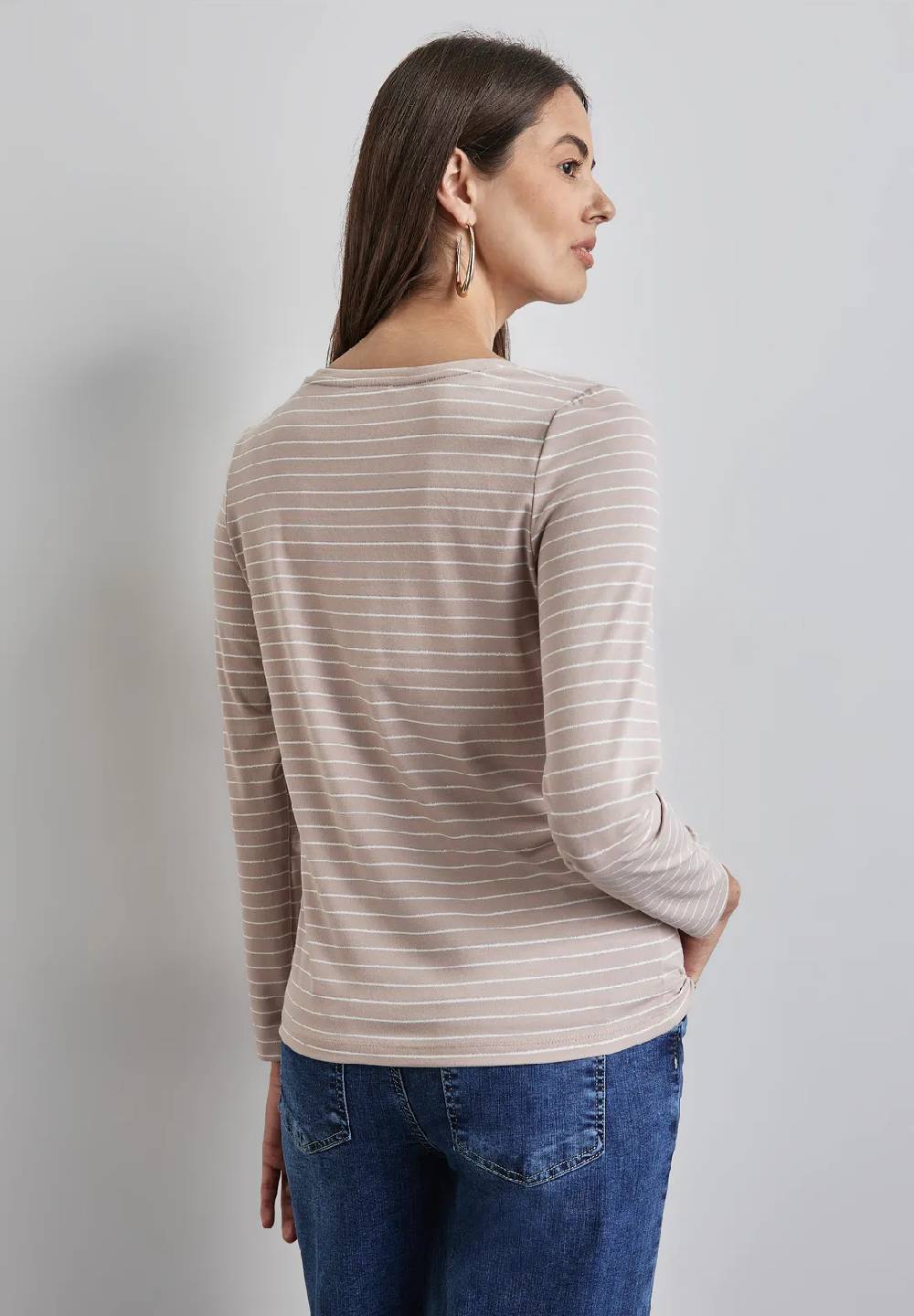 Street One Gestreiftes Langarmshirt