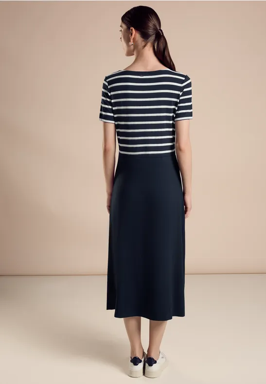 Street One Gestreiftes Midikleid