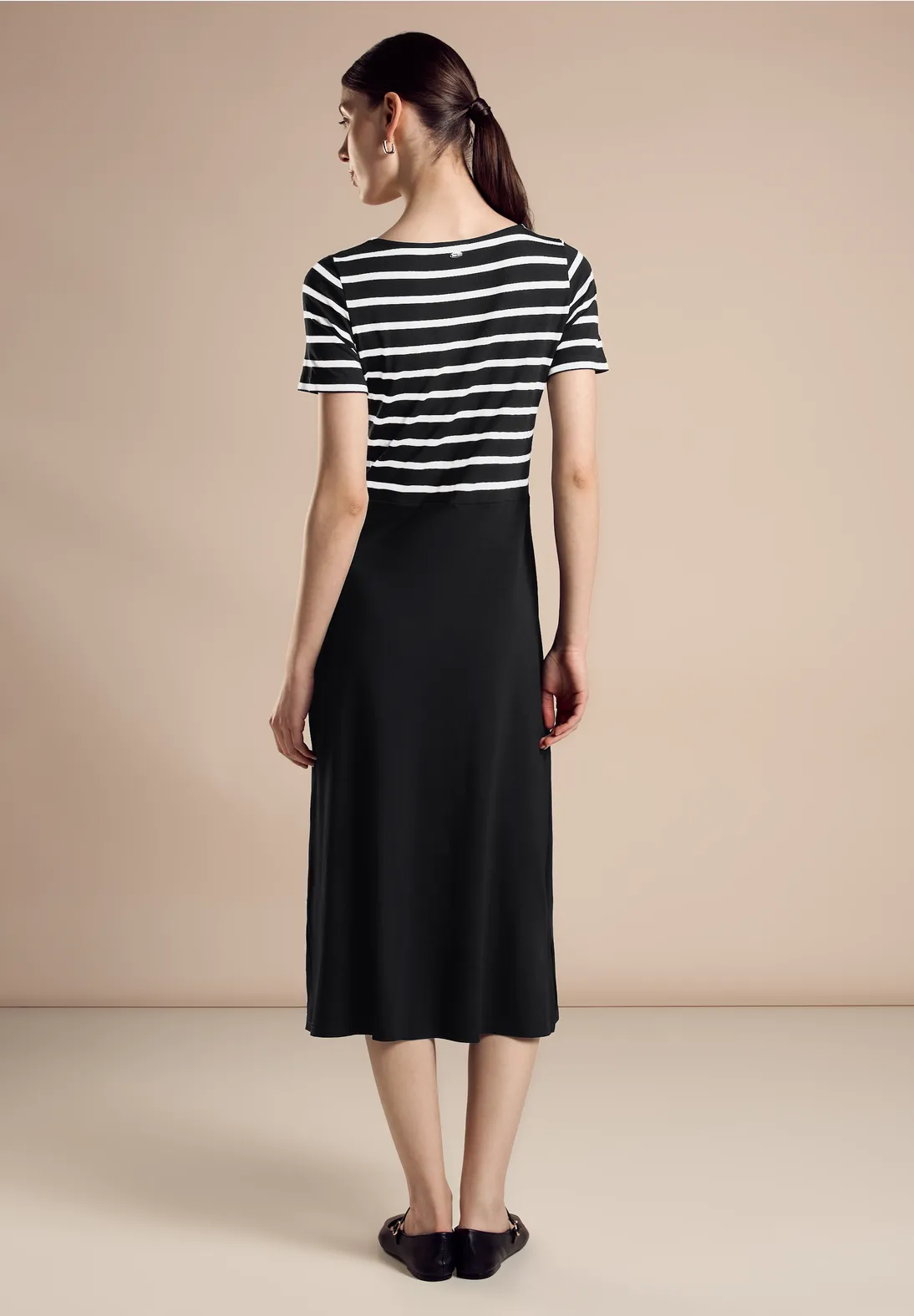 Street One Gestreiftes Midikleid