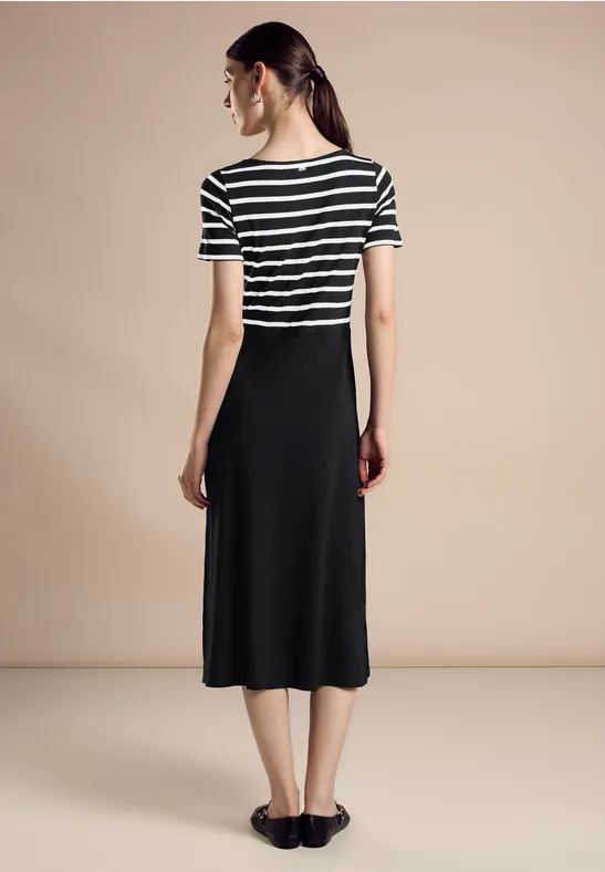 Street One Gestreiftes Midikleid