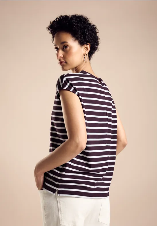 Street One Gestreiftes T-Shirt