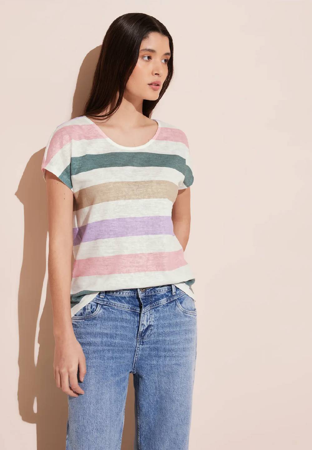 Street One Gestreiftes T-Shirt