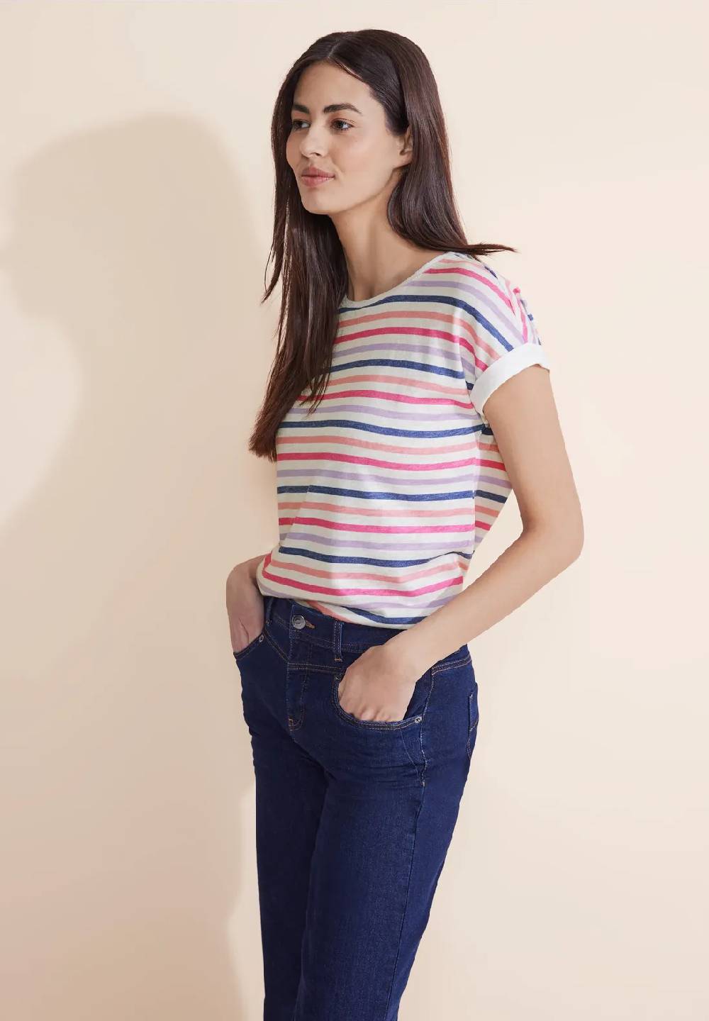 Street One Gestreiftes T-Shirt