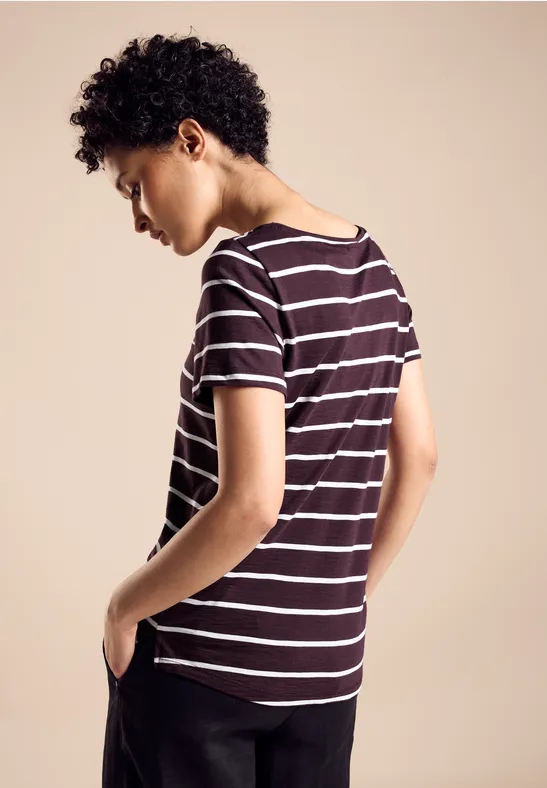Street One Gestreiftes T-Shirt - Style GERDA