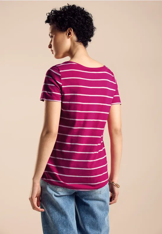 Street One Gestreiftes T-Shirt - Style GERDA
