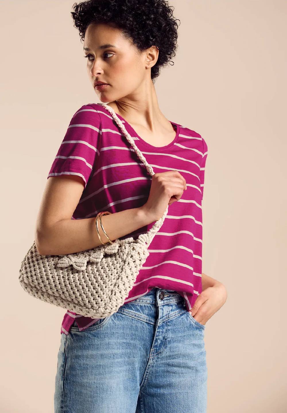 Street One Gestreiftes T-Shirt - Style GERDA