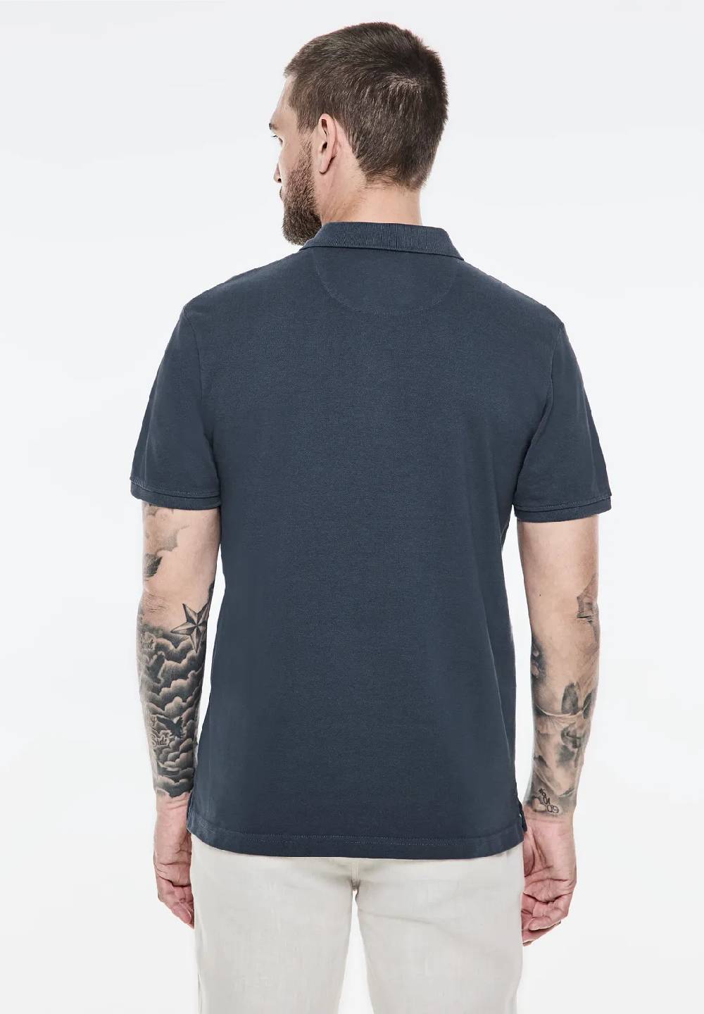 Street One Gewaschenes Poloshirt