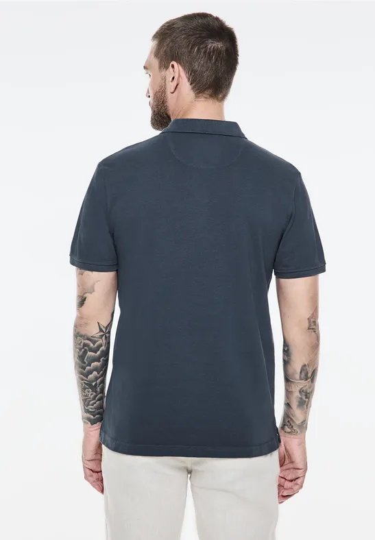 Street One Gewaschenes Poloshirt