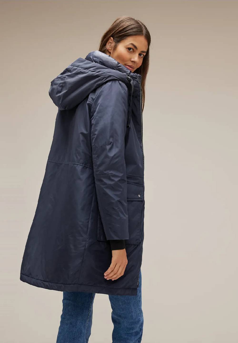 Street One Glänzende Longjacke