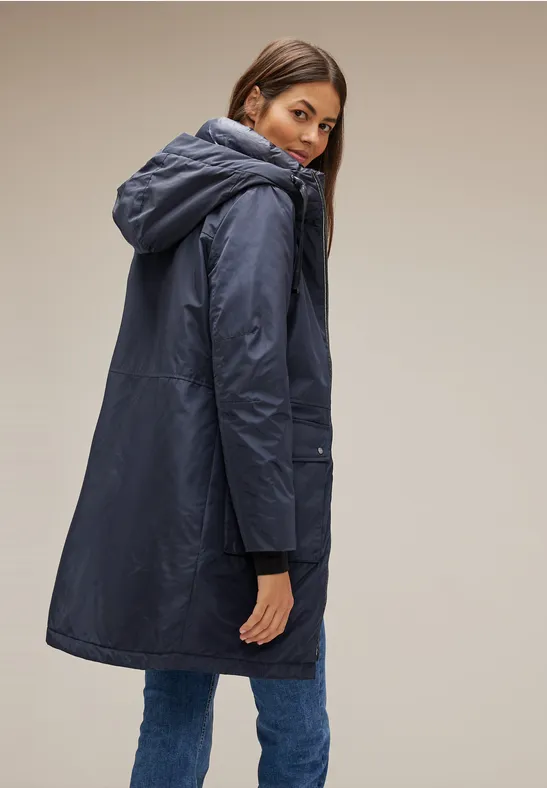 Street One Glänzende Longjacke