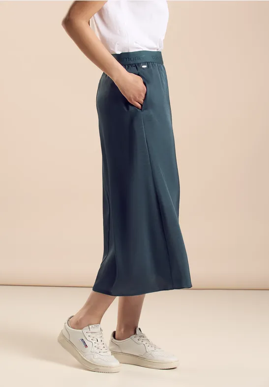 Street One Glänzender Midirock