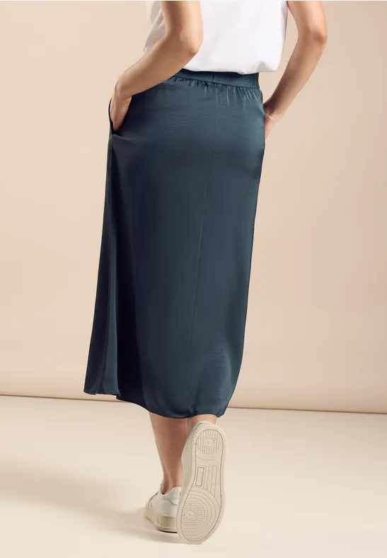 Street One Glänzender Midirock