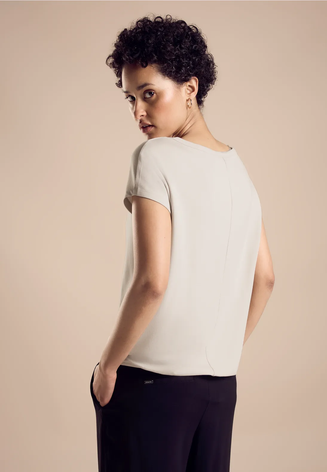 Street One Glitzer Wording T-Shirt