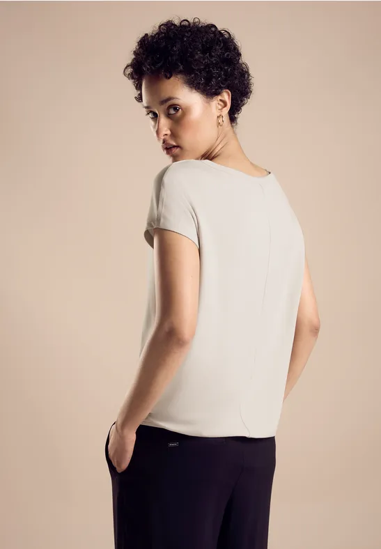 Street One Glitzer Wording T-Shirt