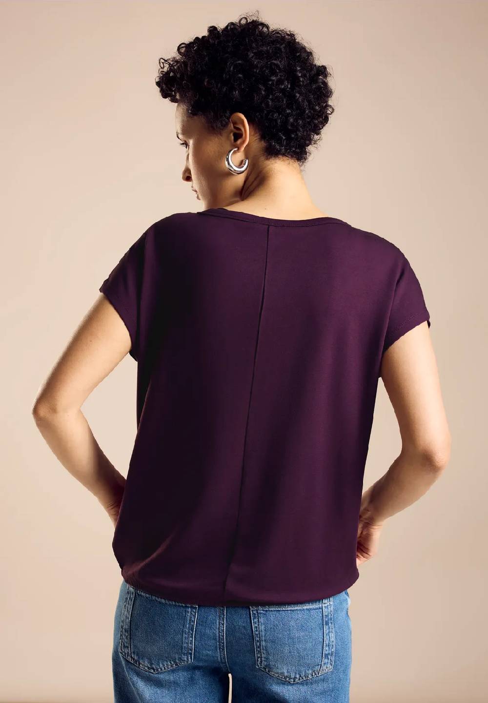 Street One Glitzer Wording T-Shirt